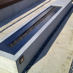 Concreate Outdoor Fireplace - Outdoor Fireplaces