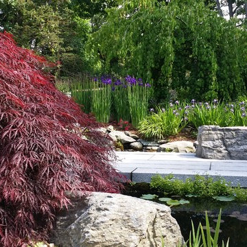 Newport Samurai Garden/ Floating Bridge
