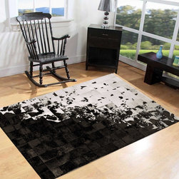 Lauren Handmade Modern-Abstract Carpet - Floor Rugs
