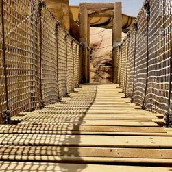 Design Load Calculator for Rope Bridges - Garden Structures