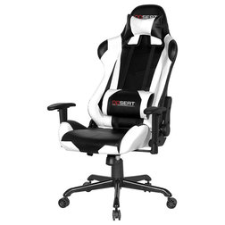 Contemporary Gaming Chairs OPSEAT Master Series PC Gaming Chair, White