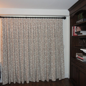 Upscale Toronto residence - drapery throughout