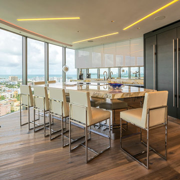 Miami, FL - Alexander C&D - Murano Portofino - Contemporary Kitchen