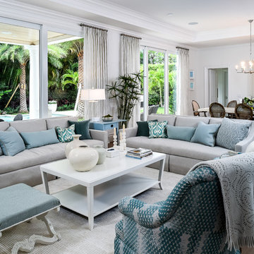 West Indies Inspired Living Room