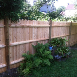 Cedar Stockade fence - Products
