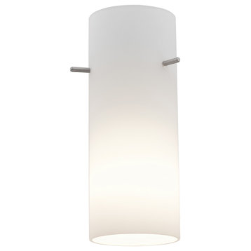 Access Cylinder Pendant Light in White
