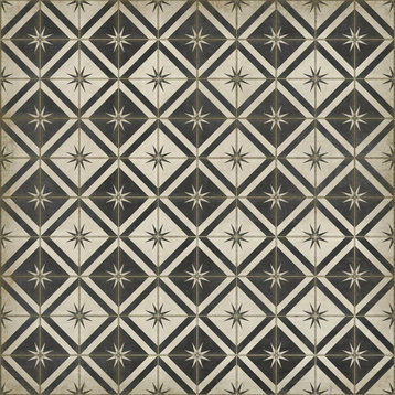 Pattern 20 Stark 36x36 Vintage Vinyl Floorcloth