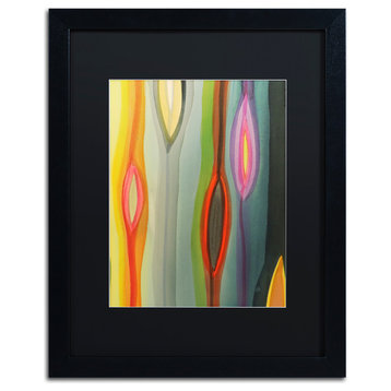 'Hiatus' Matted Framed Canvas Art by Sylvie Demers