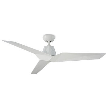Modern Forms Vortex Ceiling Fan, Gloss White