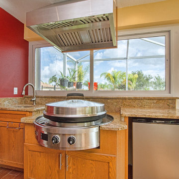 Traditional Style Summer Kitchen