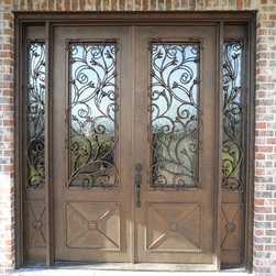 Wrought Iron Exterior Entry Doors - Products