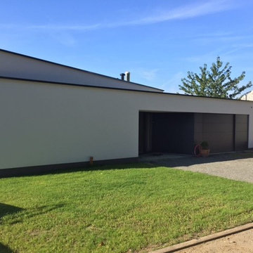 Villa minimaliste sur versant à Braine-l'Alleud