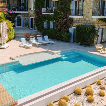 Snow White Porcelain Tiles - Bodrum,Mugla Villa
