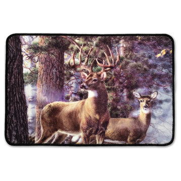 Deer Time Accent Rug, 20"x30"