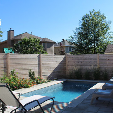 Contemporary Landscape Makeover // Driveway // Patio & Pool // Walkway