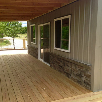Steve's Metal Home Wainscoting