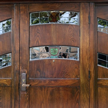 Stained Glass Doors