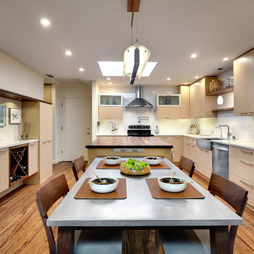 South Land Park Open Plan. Nar Fine Carpentry. Sacramento. El Dorado Hills