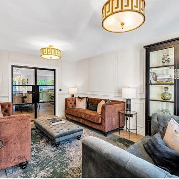 Array of Origin Internal Doors upgrade this vast house’s Interior Doors