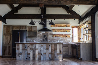 Home design - contemporary home design idea in Denver