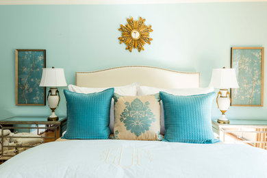 Example of a bedroom design in Other