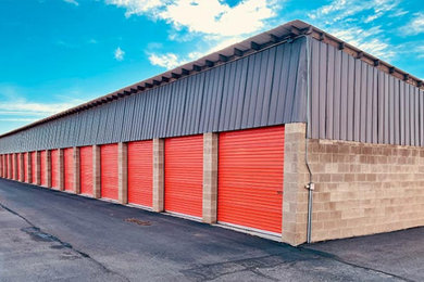 Boathouse - mid-sized attached two-car boathouse idea in Atlanta