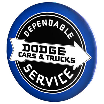 Licensed Dodge Cars & Trucks Hanging Metal Sign