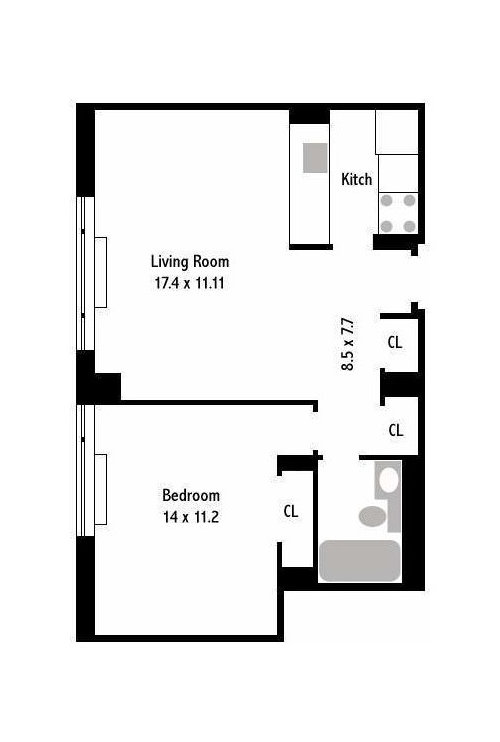 Converting a 600 Sq Ft apartment into a 2 bedroom apartment