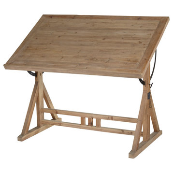 Wood Drafting Table