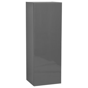 15 x 42 Wall Cabinet-Single Door-with Grey Gloss door