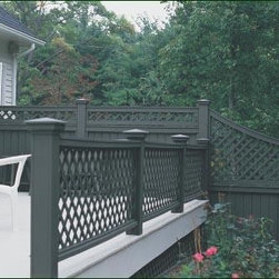 Lattice Railing - Outdoor Grills