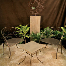 Custom Metal Elements - Outdoor Lounge Chairs