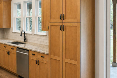 Inspiration for a transitional kitchen remodel in Austin