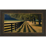 Tangletown Fine Art - "Chasing Shadows" By Mike Jones, Framed Wall Art, Ready to Hang - Mike Jones landscape art is evocative and vivid. The imagery of this wall art is open a window into a new world for your home decor.