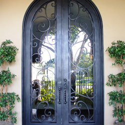 Forge Iron Designs Wrought Iron Doors - Front Doors