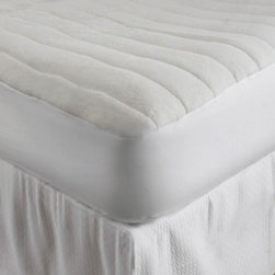 "Comfort Micro Terry" Mattress Pads by DownTown Company from Kellsson Home Linen - Mattress Toppers And Pads