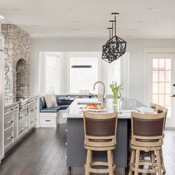 Cooking in Style; Exquisite Modern French Kitchen and Main Floor Renovation