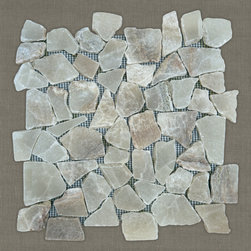 NUSA - Crystal | 12" x 12" | Onyx Mosaic - Mosaic Tile