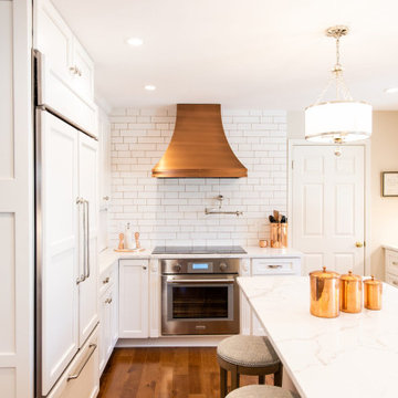 Kitchen & Laundry Re-modelling With Sufficient Counter & Dinning Space