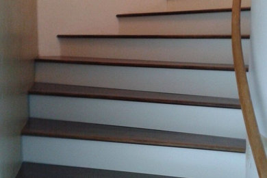 Staircase - contemporary staircase idea in Portland