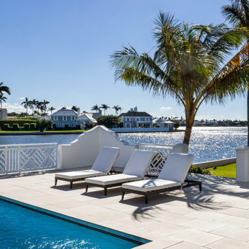 Luxury Guest House Pool with Water Views