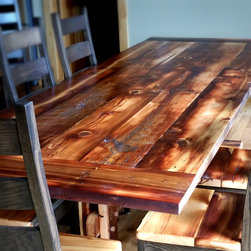 Bridger Mission Barnwood Table - Products
