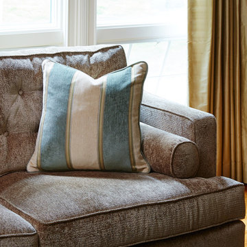 Library Flair & Family Room Sensibility