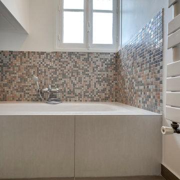 refonte d'une salle de bain et préparation d'une cuisine