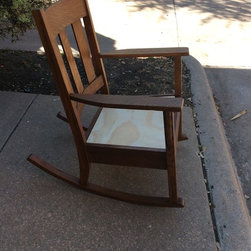 Antique Oak Rocker - Furniture