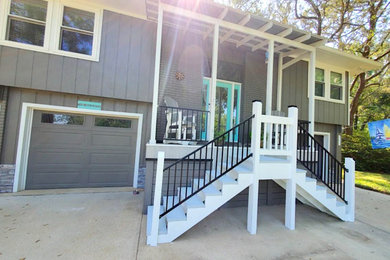 Bagley Front Porch & Custom Staircase