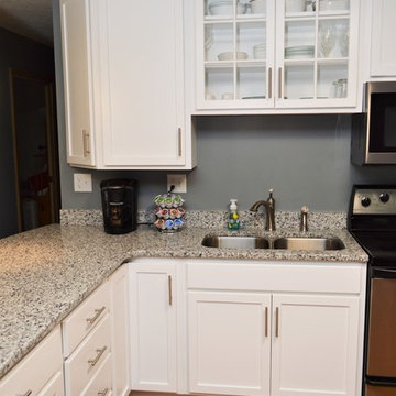 Lafayette, IN. Haas Lifestyle Collection. Hometown White Maple Kitchen.