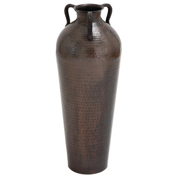 Rustic Brown Metal Vase 26987