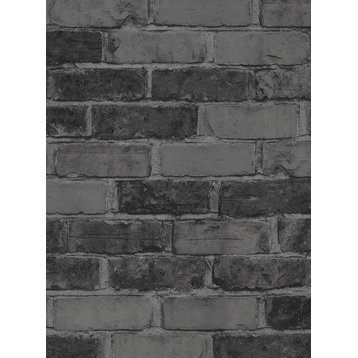Brick Wallpaper For Accent Wall - 49783 More Than Elements Wallpaper, 3 Rolls