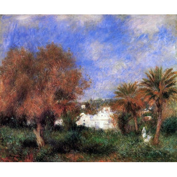 Pierre Auguste Renoir The Garden of Essai in Algiers Wall Decal